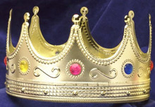 KING CROWN GOLD PLASTIC