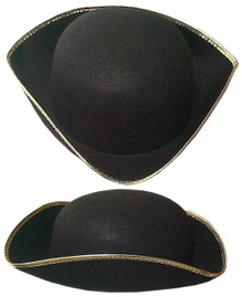 Tricorn Hat Black