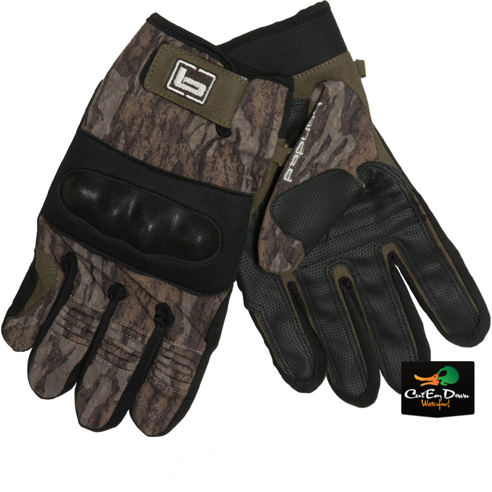 bottomland camo gloves