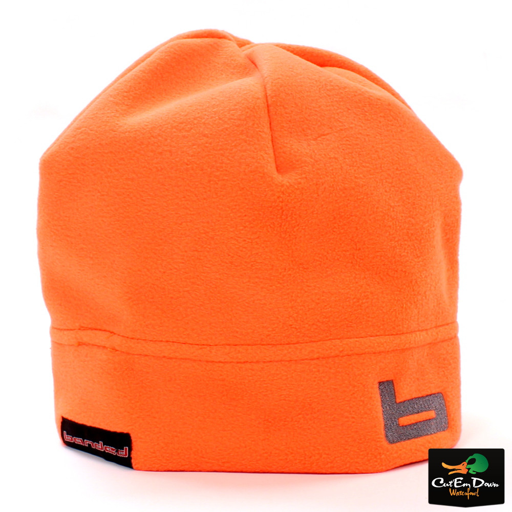 blaze orange stocking hat