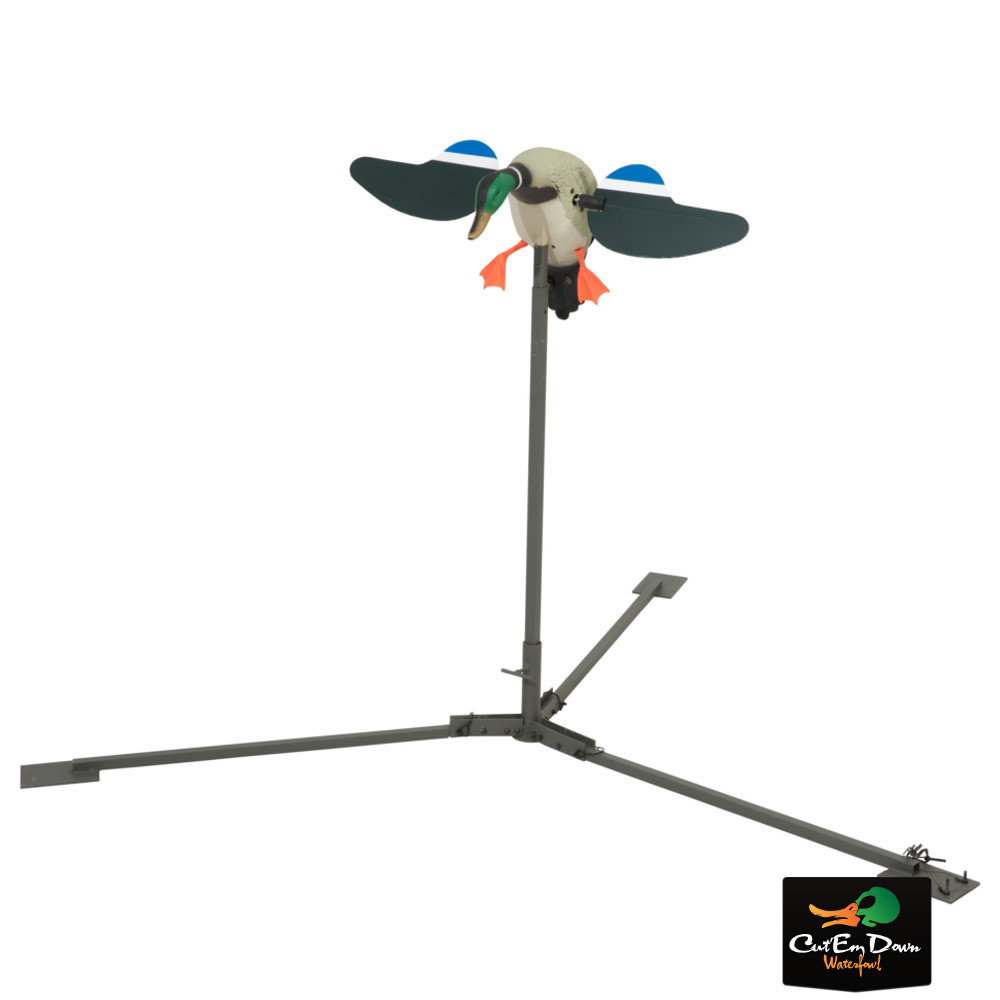 NEW BANDED GEAR SPINNING WING DECOY STAND TRIPOD DRY GROUND POLE MOJO LUCKY DUCK eBay