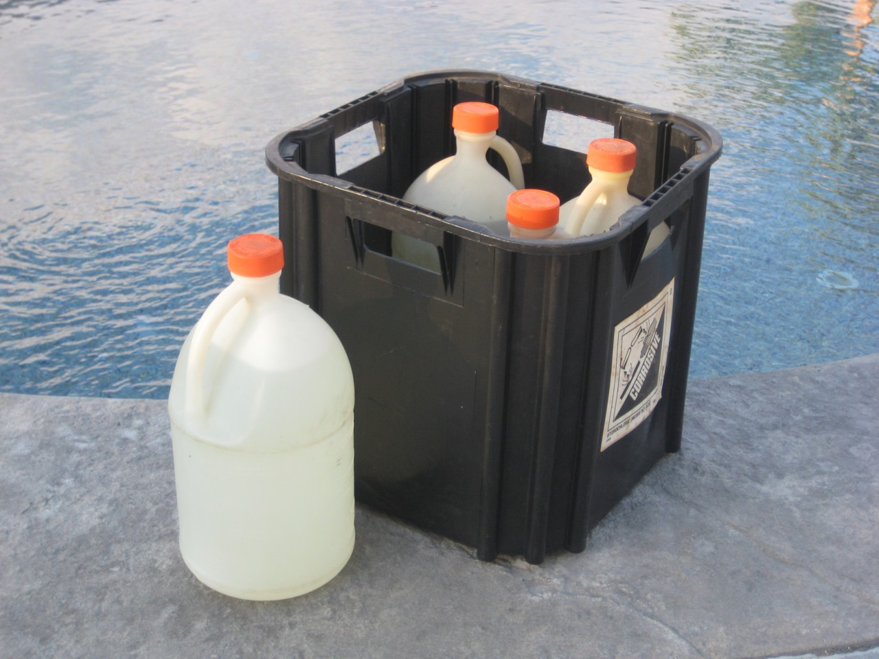 Muriatic Acid (4 gallon case) - Eastvale Pool Supply