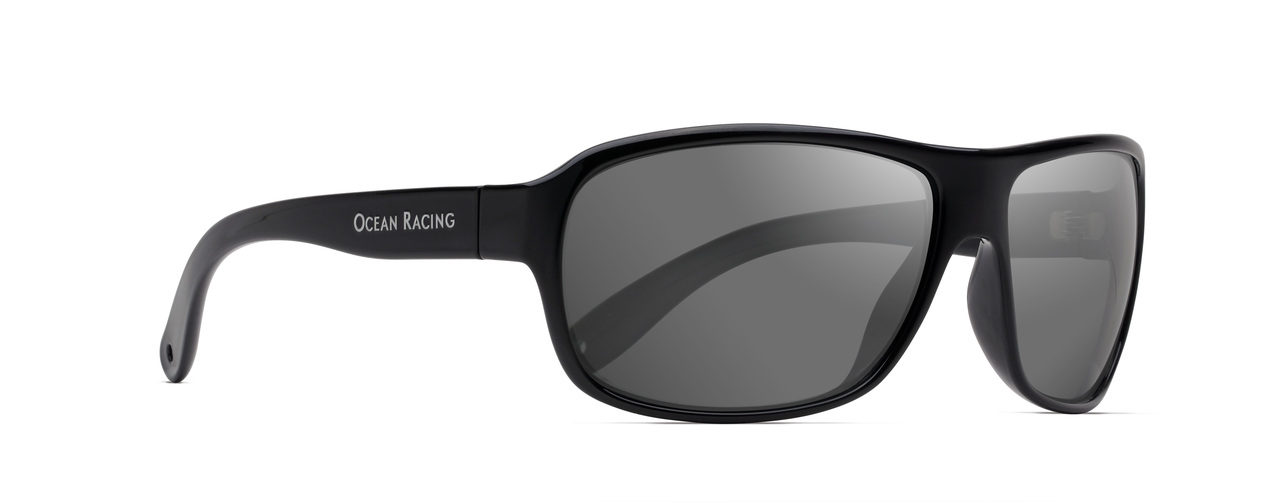 Boating Sunglasses Brynn - Gloss Black Frame - Gray Lens