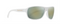Classic rectangular 8 base curve lens set in a frame designed for a woman's face.