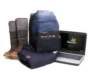Designed to hold foulies, boots & a laptop. Everything you need in a handy, waterproof backpack.
