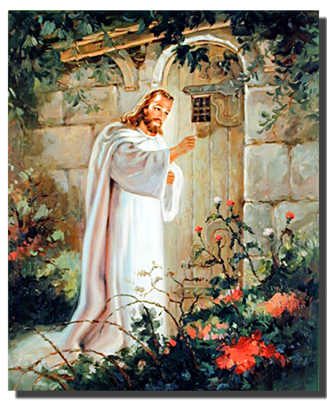 Christ At The Door Poster Religious Posters Spiritual Posters