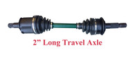 Manual Hubs - 2" Long Travel with Chromoly Outer Cage & Race for the 3RD Gen 4Runner, 1st Gen Tacoma