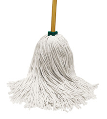 Pack of 12 Golden Star AWM31245 SNO-White Rayon Cut End Wet Mop