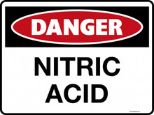DANGER - NITRIC ACID