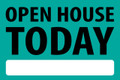 Open House Today - Teal