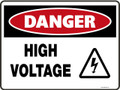 Danger Sign - HIGH VOLTAGE