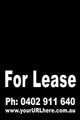 For Lease Sign No. 7
Customise your Ph & URL