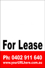 For Lease Sign No. 23
Customise your Ph & URL