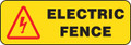 GARDEN & LAWN SIGN - ELECTRIC FENCE