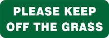GARDEN & LAWN SIGN - PLEASE KEEP OFF THE GRASS