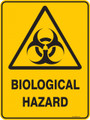 Warning  Sign - BIOLOGICAL HAZARD