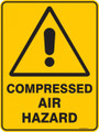Warning  Sign - COMPRESSED AIR HAZARD