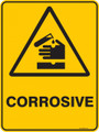 Warning  Sign - CORROSIVE
