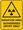 Warning  Sign - RADIATION AREA AUTHORISED ENTRY ONLY