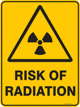 Warning  Sign - RISK OF RADIATION