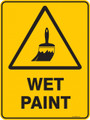 Warning  Sign - WET PAINT