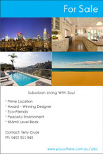 For Sale Photo Sign - 4 Photo Layout