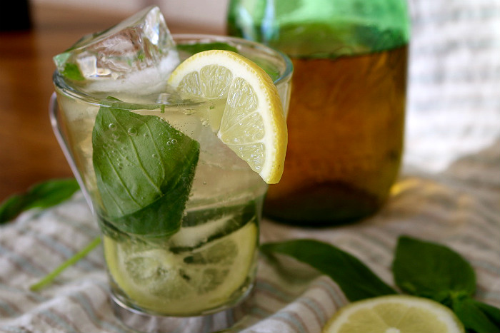 Lemongrass Basil “Mojito” Tea Cocktail Recipe