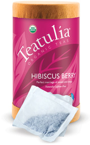Hibiscus Berry Tea Square Paper Bags