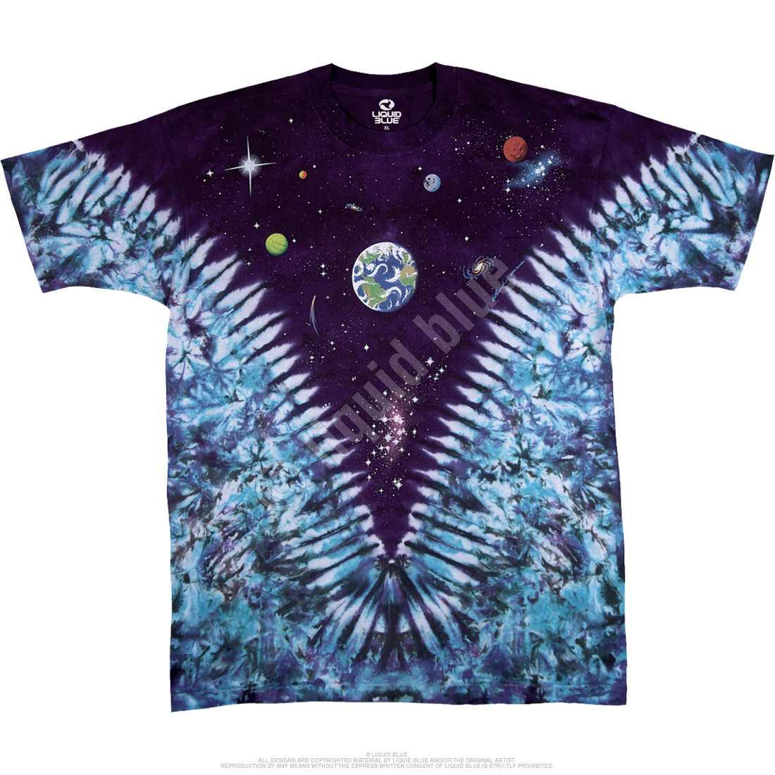 space themed birthday shirt