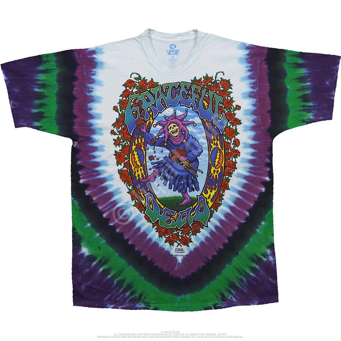 grateful dead tie dye shirt