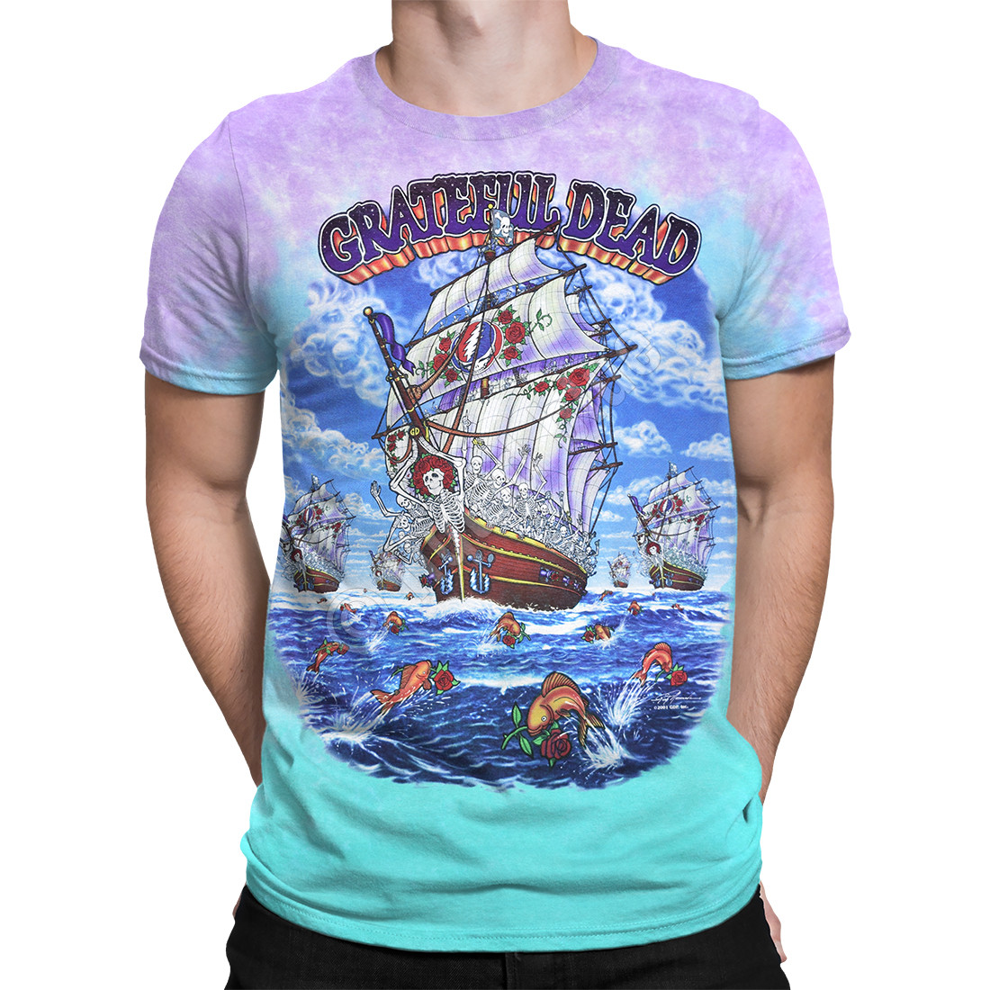 liquid blue grateful dead shirt