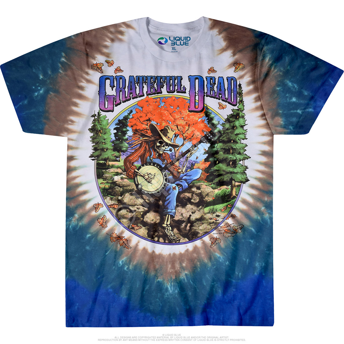 grateful dead banjo shirt