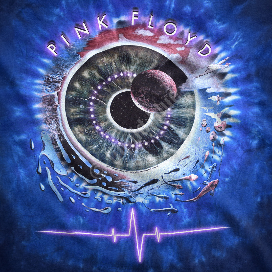 Floyd tie dye t-shirt pink Pink Floyd