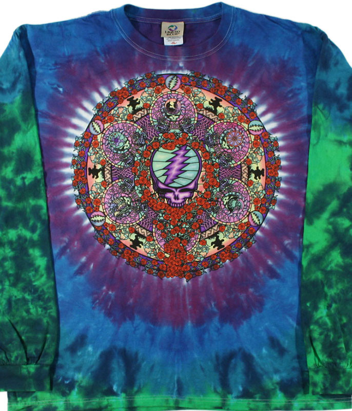 tie dye mandala shirt