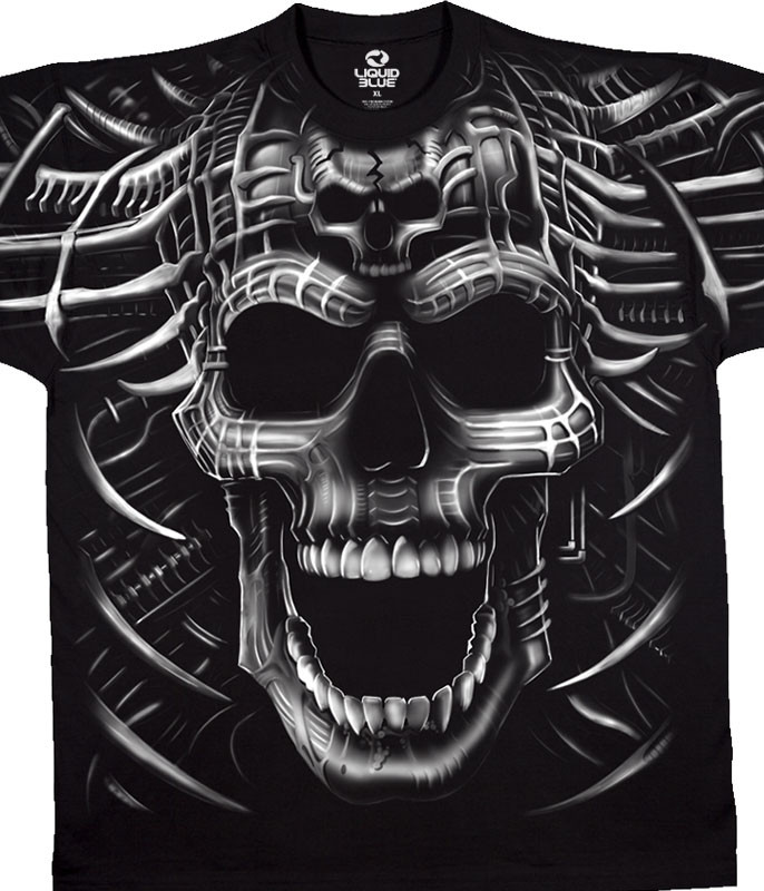 skull graphic t shirts