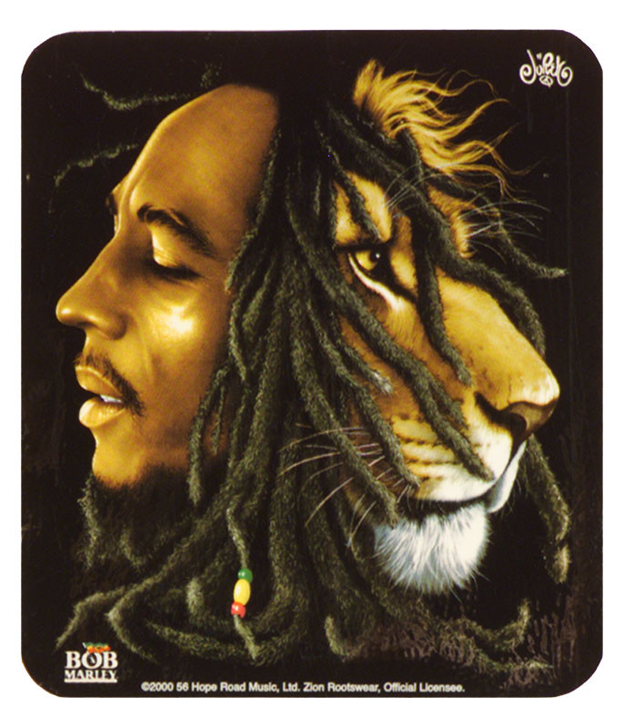 Bob Marley Profiles Sticker