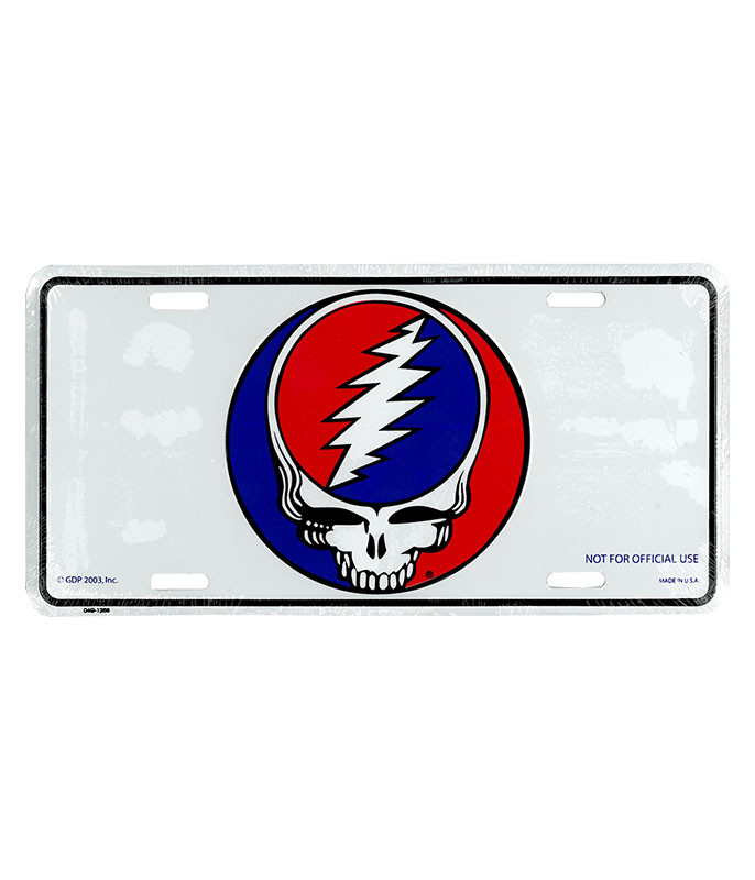 Grateful Dead GD SYF License Plate