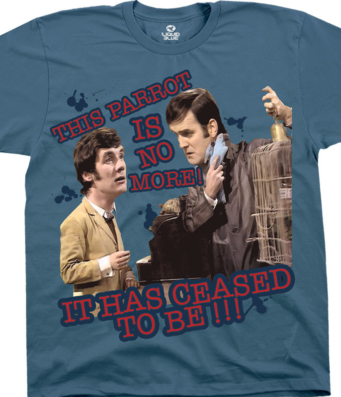 dead parrot t shirt