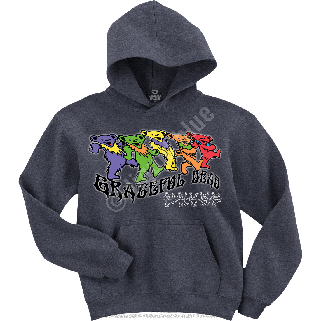 grateful dead bear hoodie