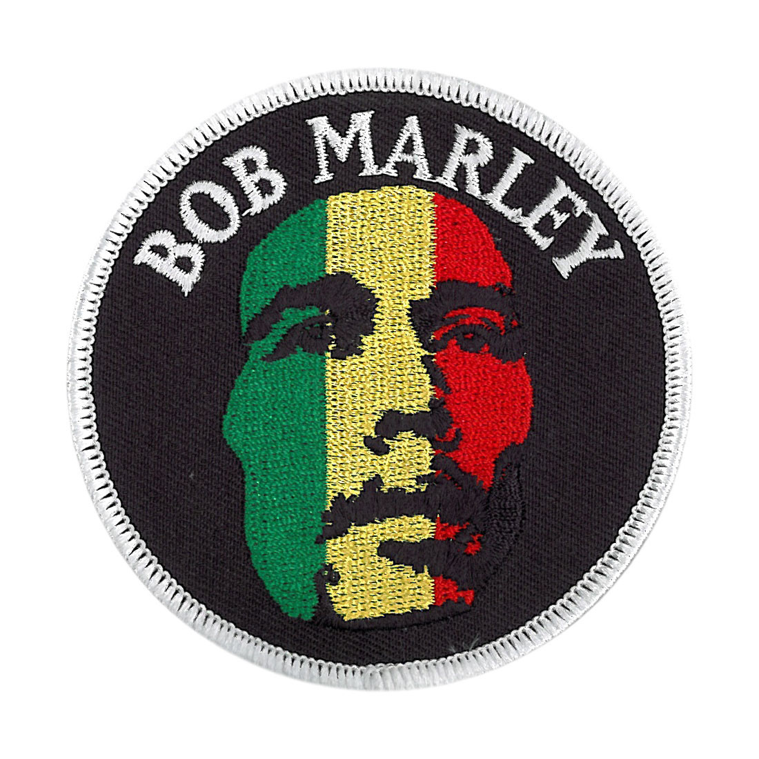 Bob Marley Face Patch Liquid Blue
