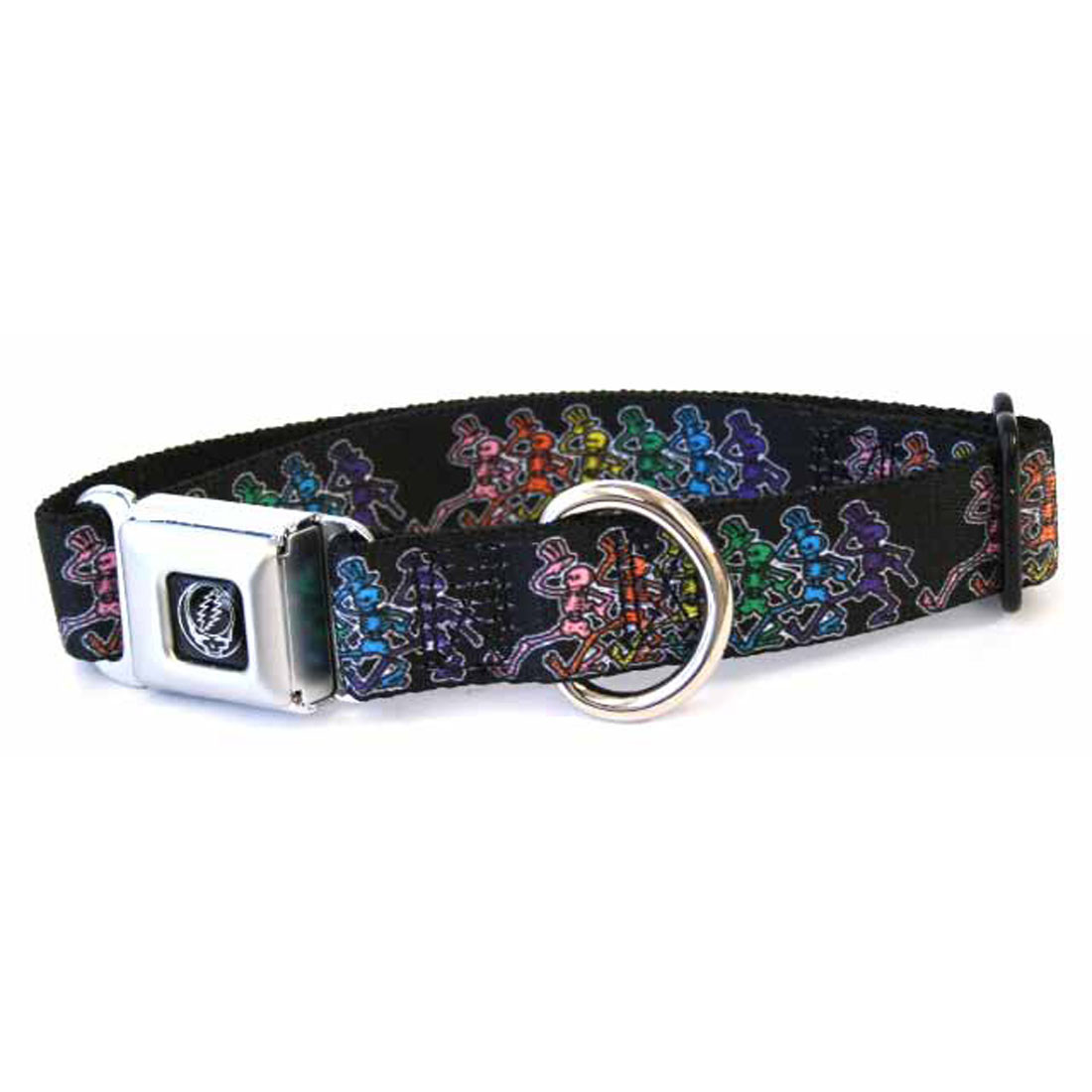 grateful dead collar grateful dead skeletons collar sm black liquid blue grateful dead collar grateful dead skeletons collar sm black liquid blue