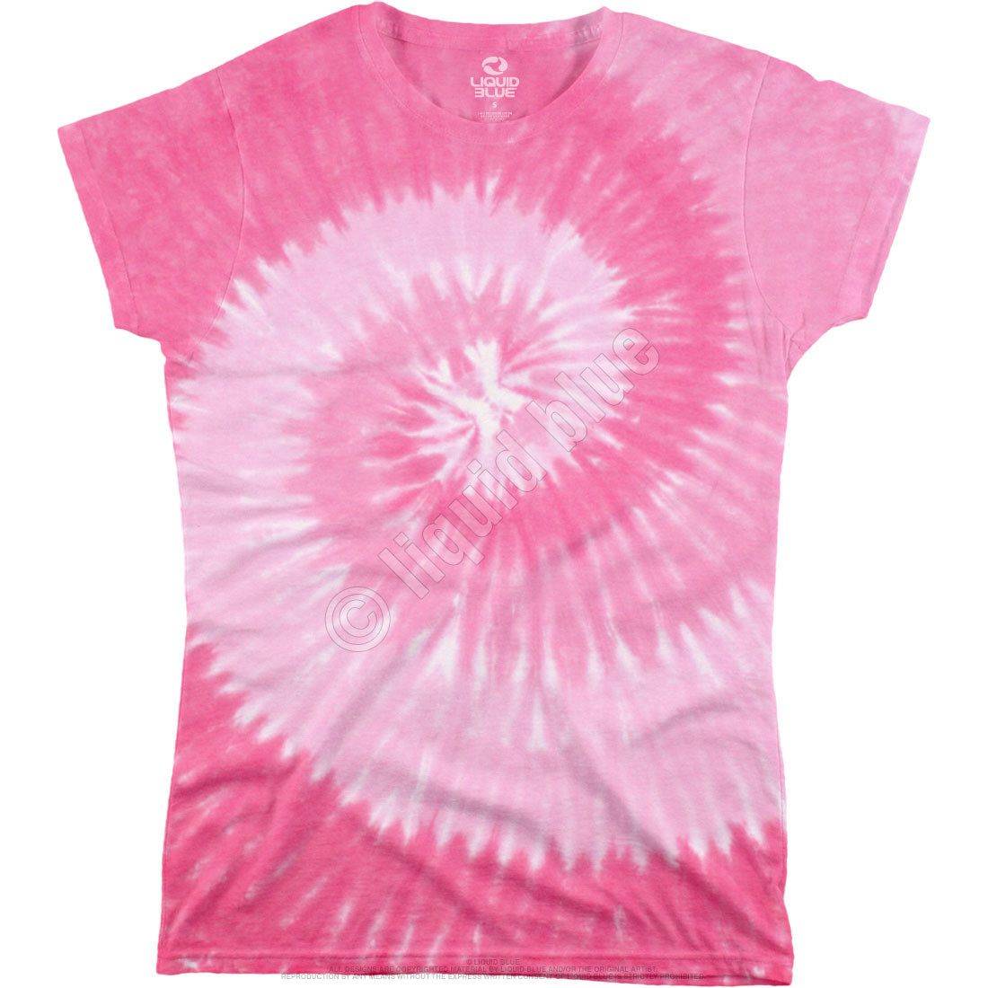 pink tie die shirt