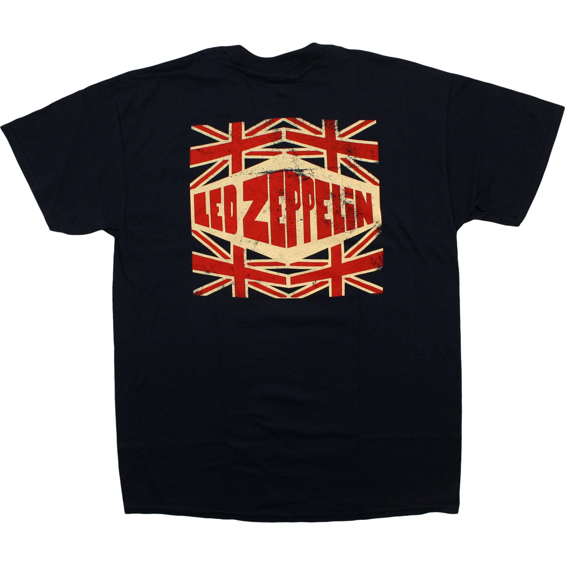 Led Zeppelin Led Zep Legend Navy TShirt Tee Liquid Blue
