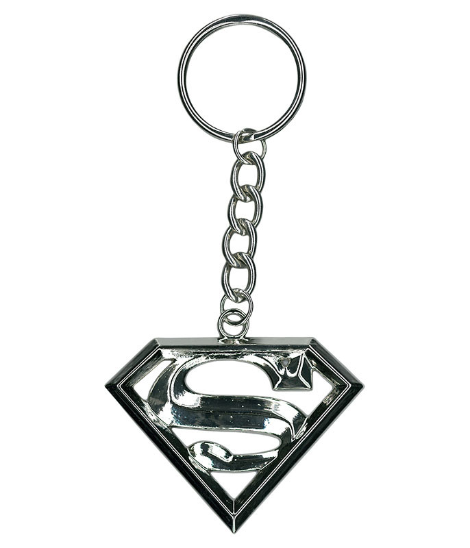 Superman Metal Keychain