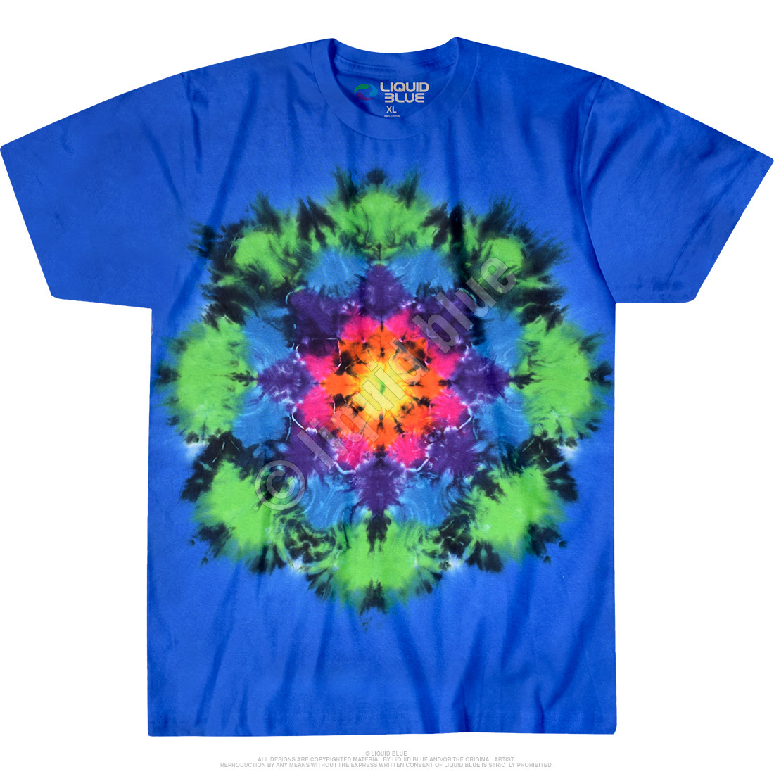 tie dye mandala shirt