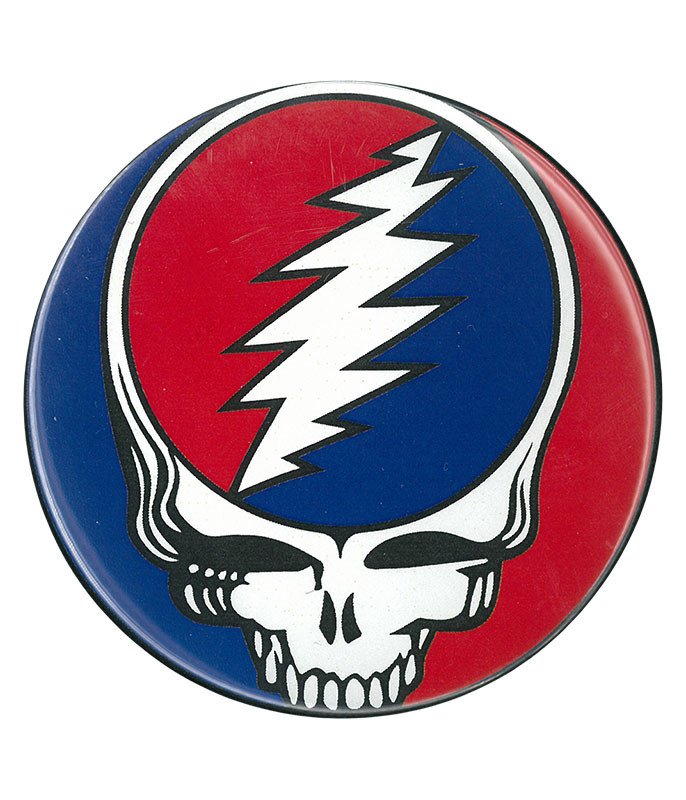 Grateful Dead GD SYF 3 Inch Magnet Liquid Blue