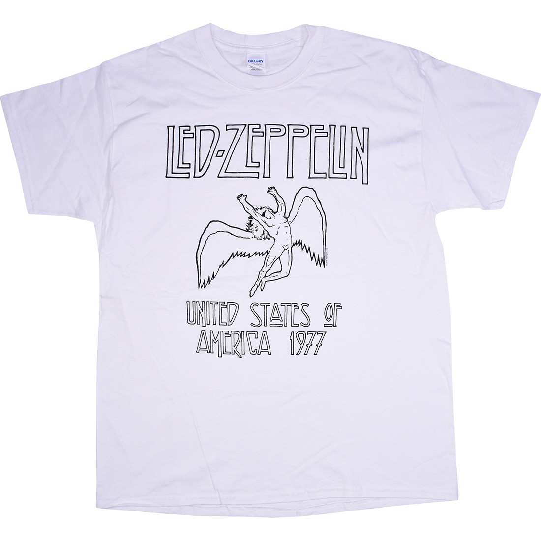 white led zeppelin shirt