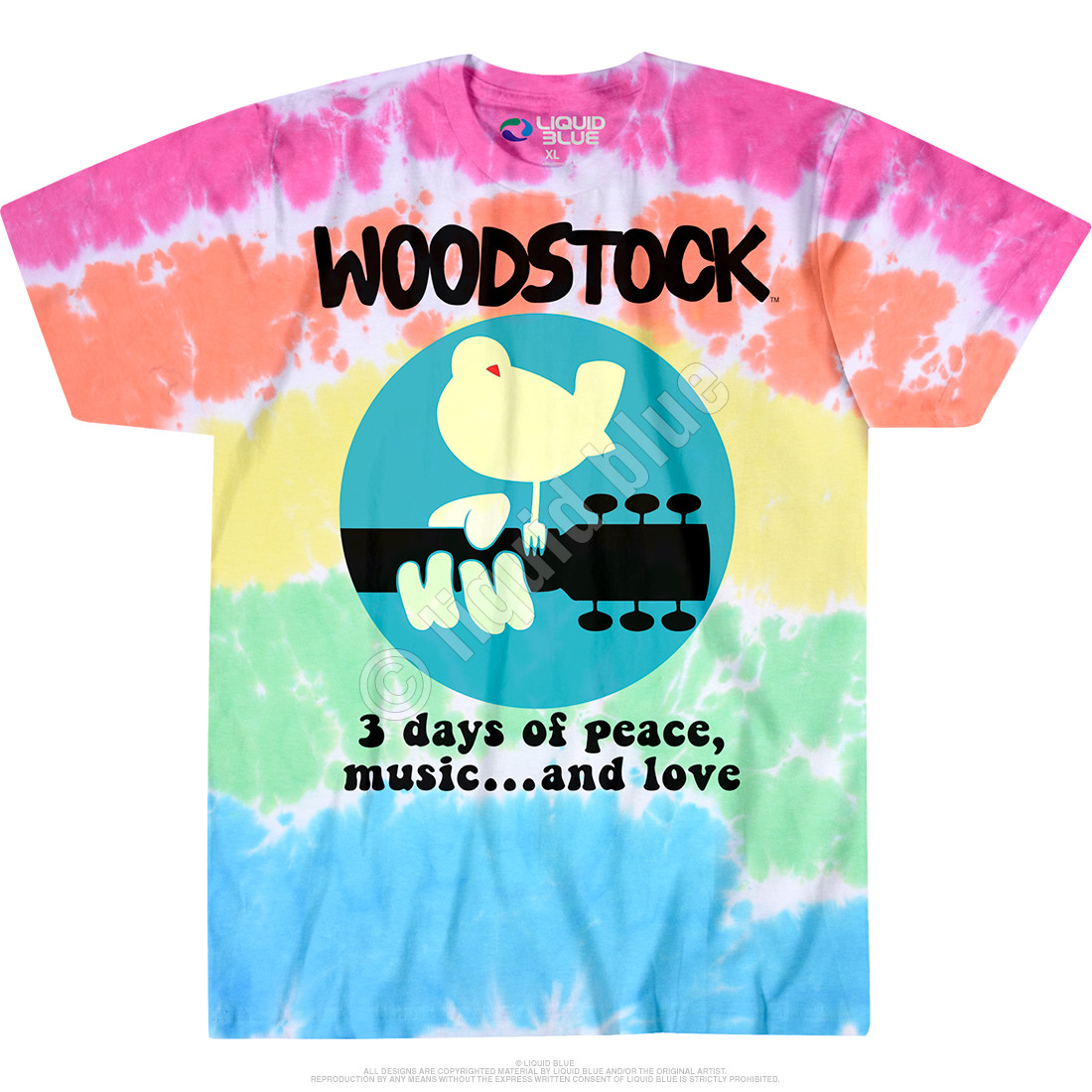 woodstock t shirt