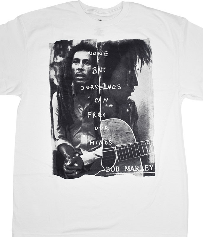 Marley Free Our Minds White T-Shirt