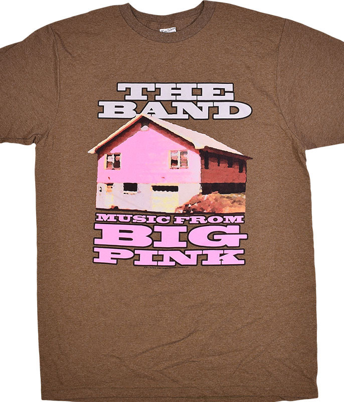 The Band Big Pink Brown Heather T-Shirt Tee